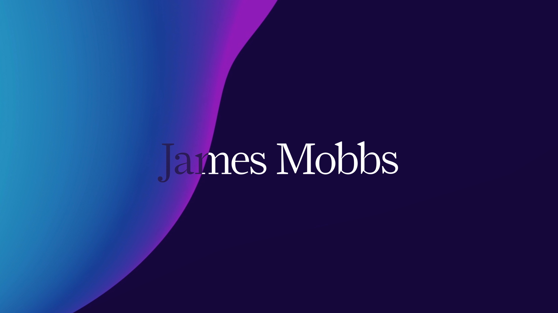 James Mobbs – Freelance Senior Designer